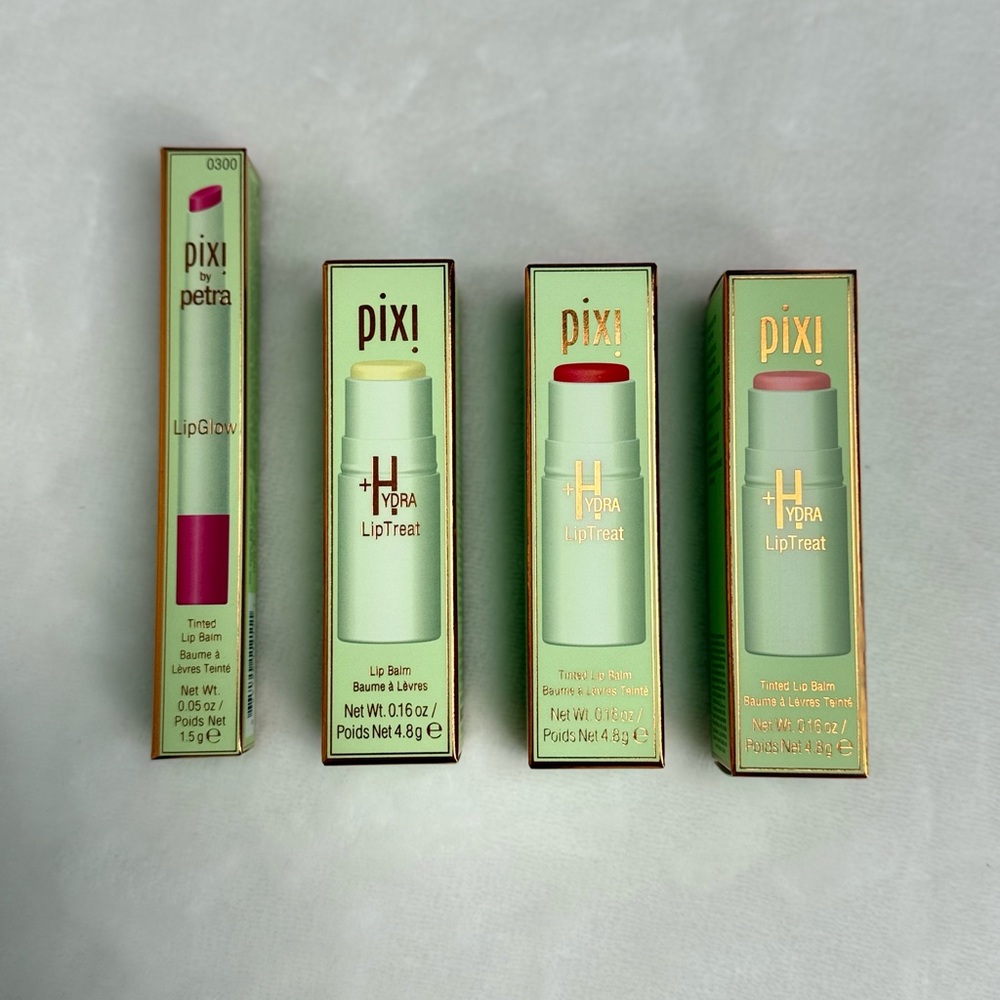 Pixi Lip Balm Collection - Pink and Red Hues
